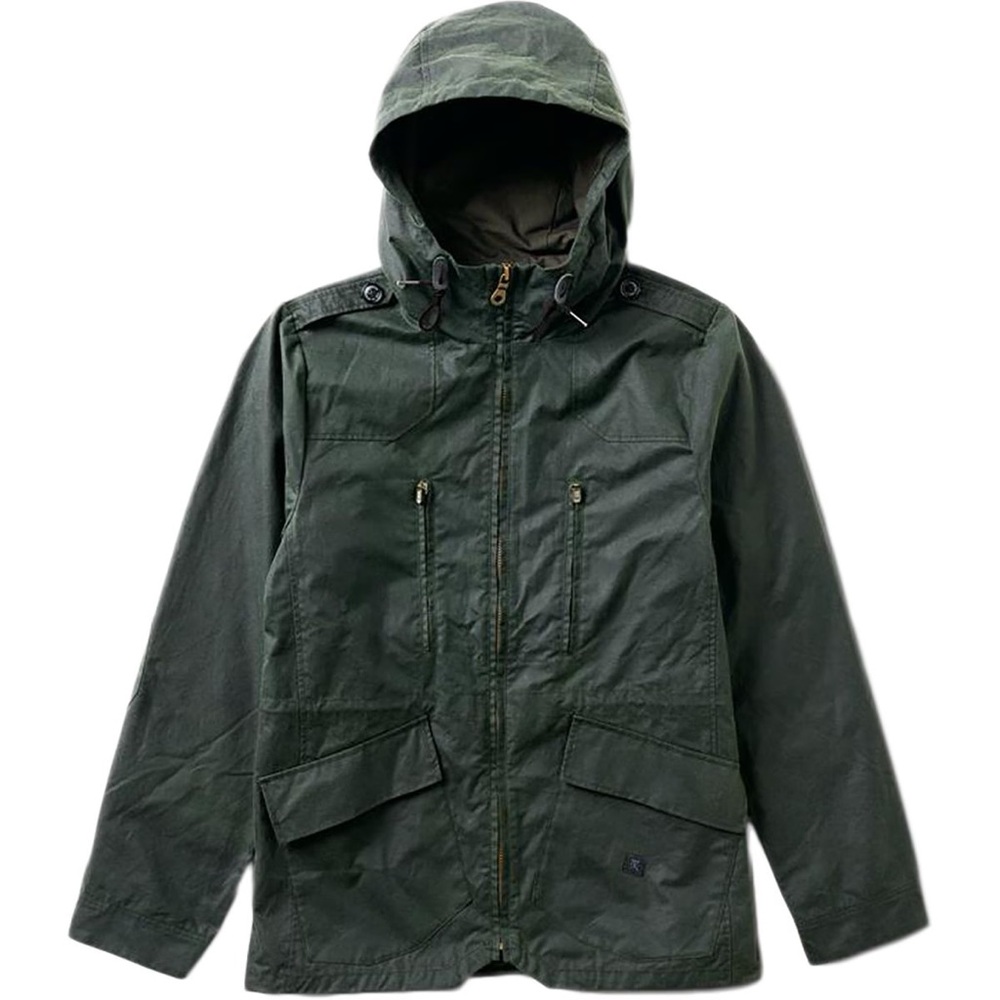 Roark Military-Style Field Scotchman Jacket in Forest